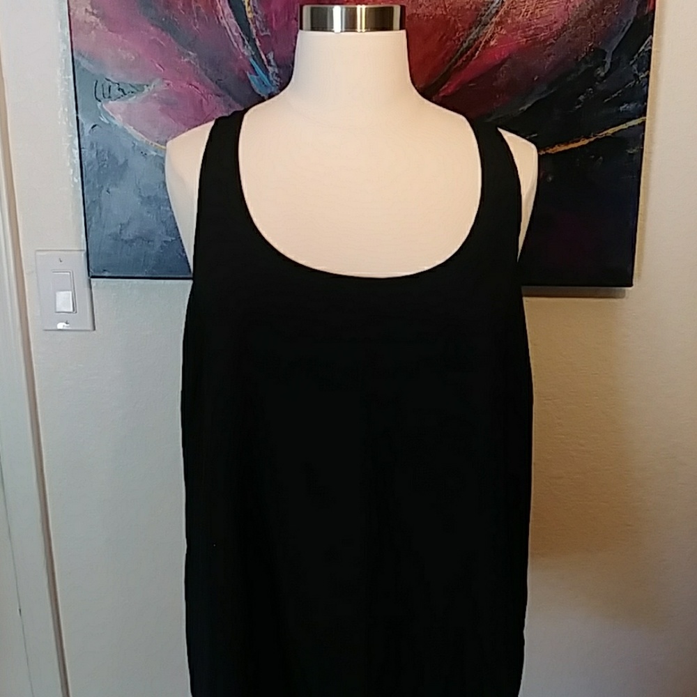 Forever 21 Basic Black Shell W/ Pocket NWOT